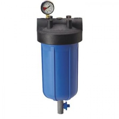 Фильтр для воды Pentek (Pentair) PHB-410 1,5" Blue 10BB, магистральный корпус, колба 10 дюймов типа Big Blue, резьба 1,5 дюйма