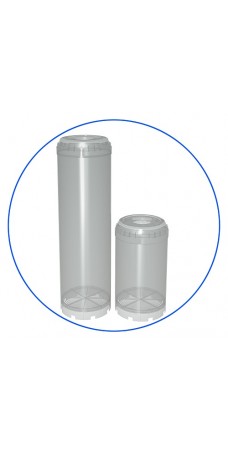 Корпус картриджа фильтра для воды Aquafilter FCEB 10, 10-ти дюймовый предназначен для наполнения любым фильтрующим материалом