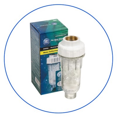 Фильтр для умягчения воды Aquafilter FHPRA, Магистральный с метагексофосфатами, резьба 3/4 дюйма