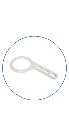 Ключ для корпуса мембраны Aquafilter FXWR, Пластиковый, для фильтра, систем обратного осмоса, белый