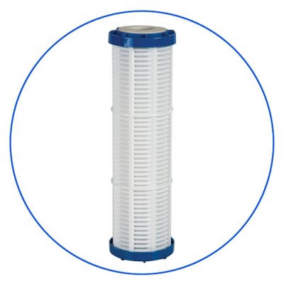 Картридж фильтра для воды Aquafilter FCPNN 50 M, 10-ти дюймовый, 50 мкм, полипропилен, нейлоновая сетка