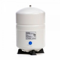 Бак Kaplya SPT 20 W, Резервуар металлический накопительный для обратного осмоса, фильтра с основанием, 5 литров, белый