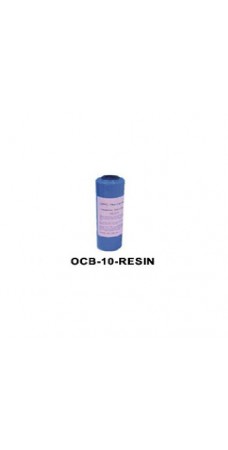 Картридж фильтра для воды Filtop OCB-10-RESIN, 10-ти дюймовый, устраняет ионы кальция и магния, умягчение