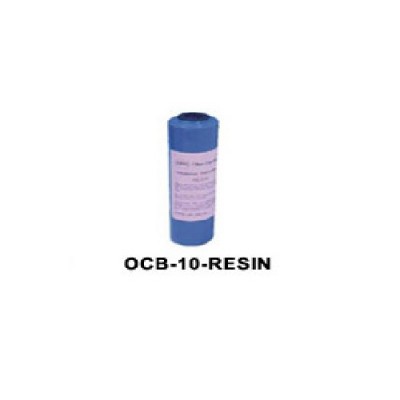 Картридж фильтра для воды Filtop OCB-10-RESIN, 10-ти дюймовый, устраняет ионы кальция и магния, умягчение